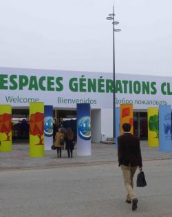 The Climate Generations Areas at COP21 provided incredible opportunities to meet people from all over the world.