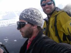 Alain en Dixie - Copyright: Alain Hubert / International Polar Foundation