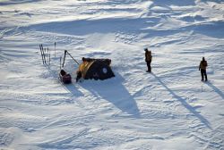 Survol du campement