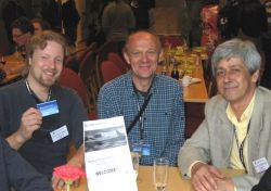 L'équipe Belge: les enseignants Arjan van der Star, Wim Van Buggenhout et Alex Baiverlin
