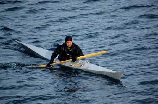 Traditional kayak, Qaanaaq, Greenland