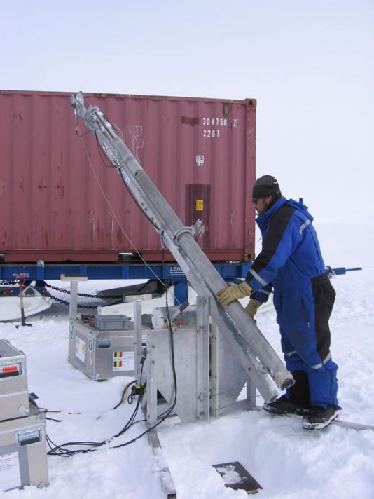 Ice core drilling