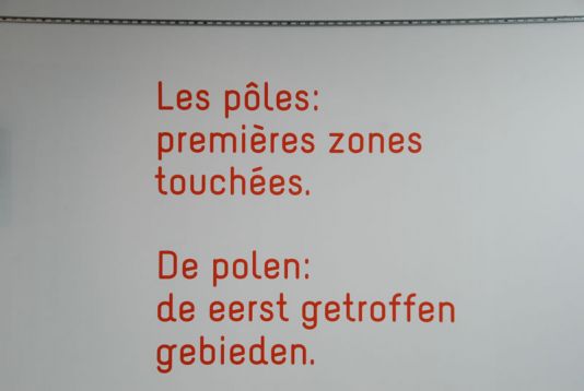 Le message principal : les régions polaires sont les premières touchées par les changements climatiques.