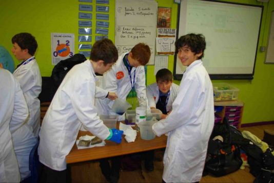 Bosworth Academy students look at sea level rise