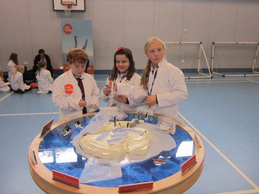 Mary Swanwick Primary children learn about Antarctica
