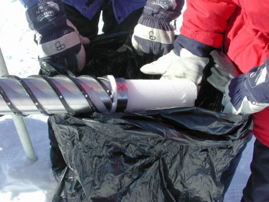 Ice cores contain an abundance of climate information. Inclusions in the snow of each year remain in the ice, such as wind-blown dust, ash, bubbles of atmospheric gas and radioactive substances. The variety of climatic proxies is greater than in any other natural recorder of climate, such as tree rings or sediment layers. These include proxies for temperature, ocean volume, precipitation, chemistry and gas composition of the lower atmosphere, volcanic eruptions, solar variability, sea-surface productivity, desert extent and forest fires.