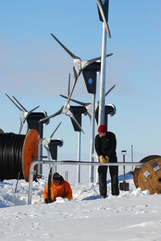 Laborelec: Câblage des éoliennes