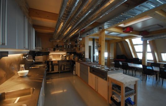 The kitchen