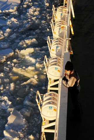 Sur le pont