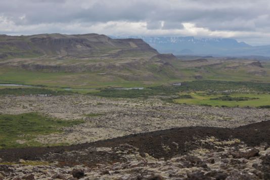 Une des vues magnifiques d'Islande.
