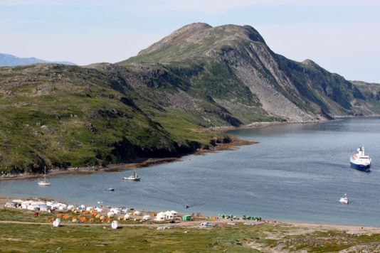 The Torngat Mountains Base Camp (Labrador, canada) is a summer base camp and collaboration between Parks Canada and the Nunatsiavut Government. It is used for scientific and educational purposes.