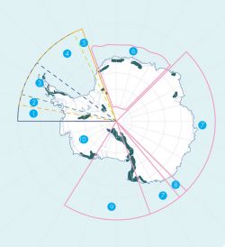 Het geopolitiek statuut van Arctica en Antarctica